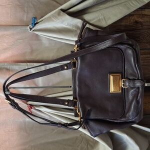 Marc Jacobs Pebbled Leather Satchel